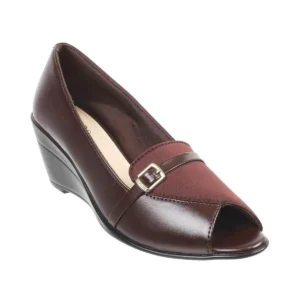 Women Brown Formal Peep Toes