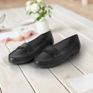 Women Black Casual Loafers