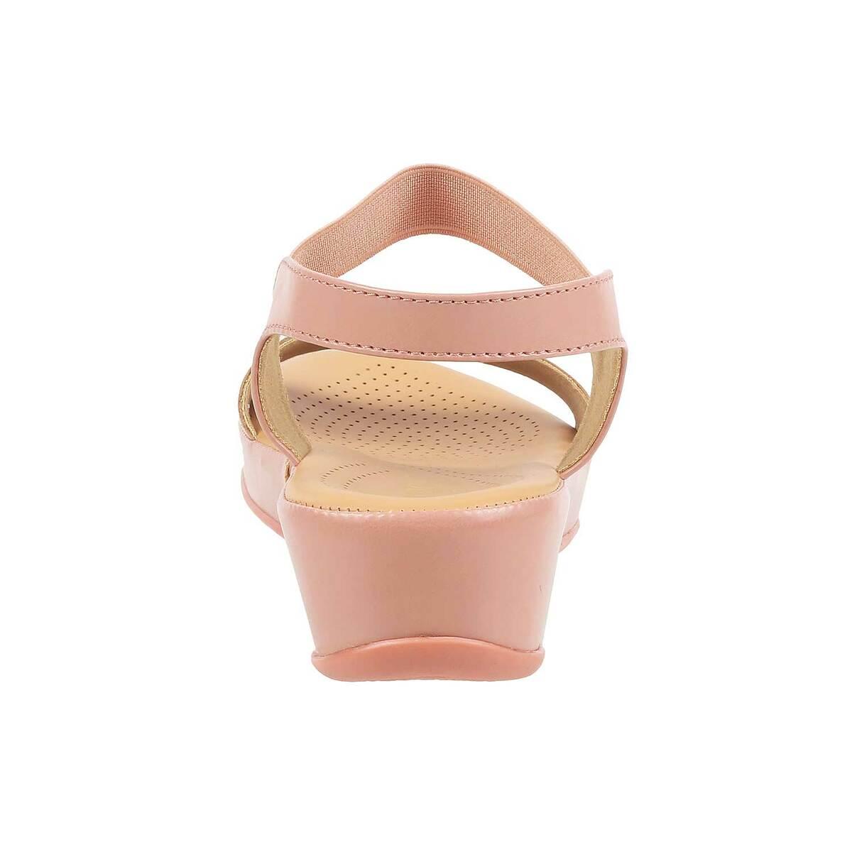 Women Pink Casual Slippers - Image 8