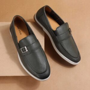 Men Green Casual Loafers