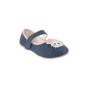 Girls Blue Casual Ballerinas