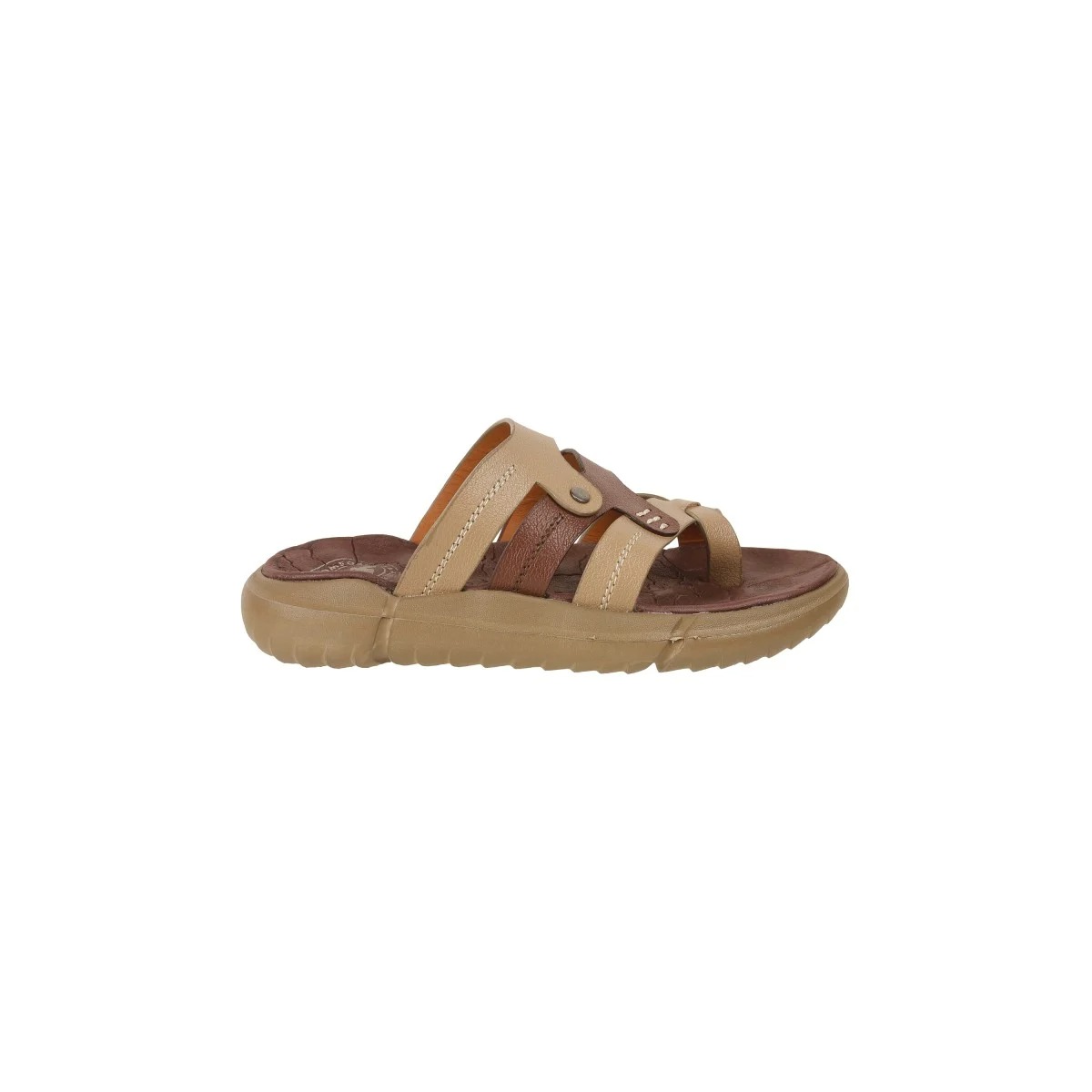 Boys Brown Casual Slippers - Image 3