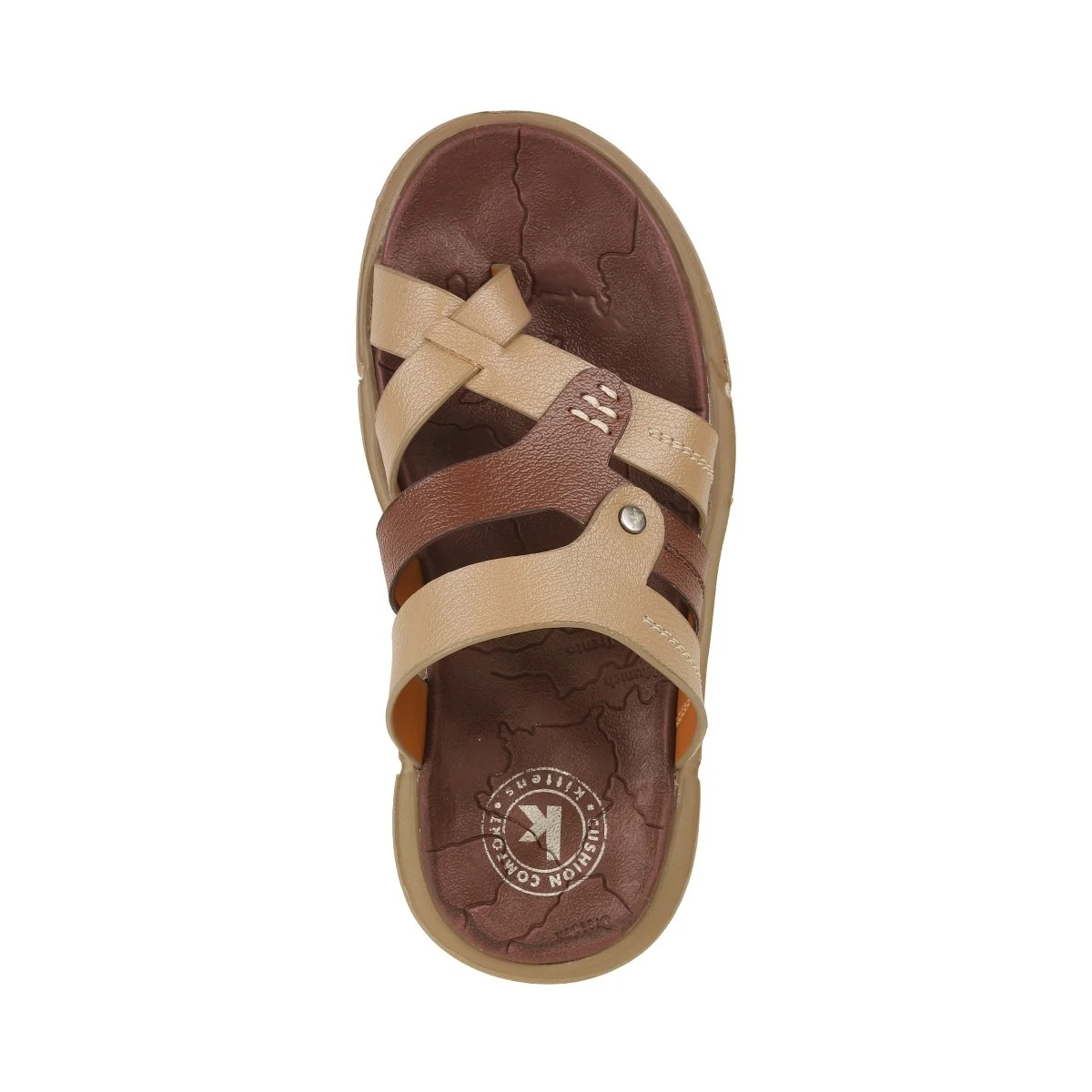 Boys Brown Casual Slippers - Image 5